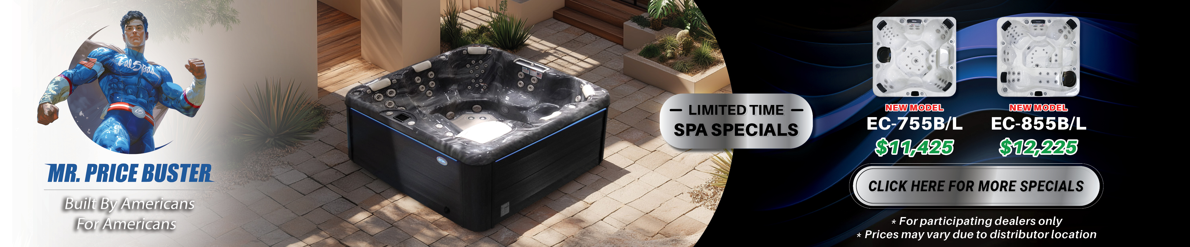 Calspas hot tub being used in a family setting - Arlington
